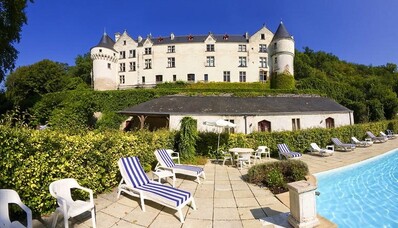 Alugue um helicóptero para o Le Château de Chissay no Vale do Loire