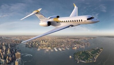 Bombardier Global 8000 O novo auge da aviação executiva