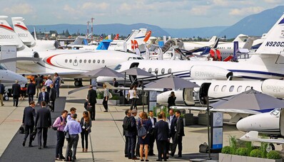 EBACE 2023: Convenção e Exposição Europeia de Aviação Executiva em Genebra