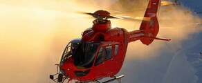 Milão - Courchevel: traslado de helicóptero