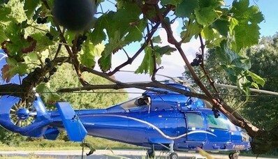 Escapadas gastronômicas de helicóptero
