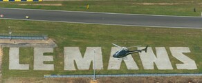 Paris - Le Mans: Traslado de helicóptero