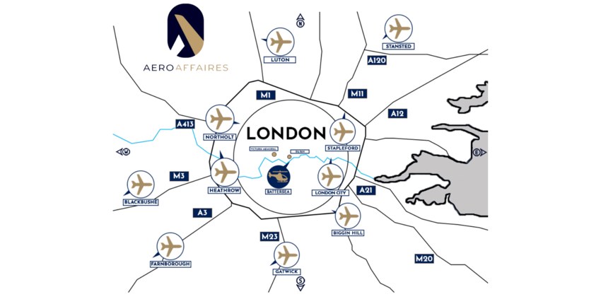 Londres Luton: aluguel de jatos particulares