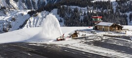 Lyon - Courchevel: traslado de helicóptero