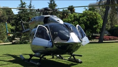 Zoológico de Beauval de helicóptero