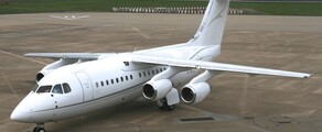 AVRO RJ 85: Aluguel de jatos particulares 