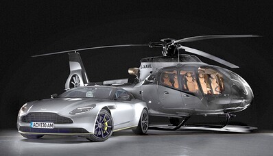 A Aston Martin compra um helicóptero com a Airbus!