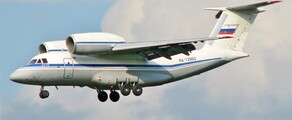 Localização da aeronave de carga ANTONOV AN-72