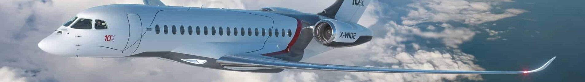 A Dassault Aviation lança o Falcon 10X, seu jato particular mais potente