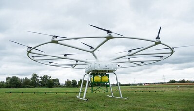 O VoloDrone espera revolucionar o mundo do transporte agrícola