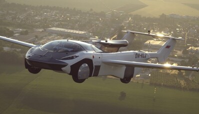 AirCar: o carro voador da Eslováquia é certificado como revolucionário