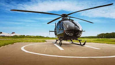 Casamento: contratar um helicóptero ou avião particular