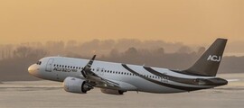 intérieur luxueux beige airbus A319-C