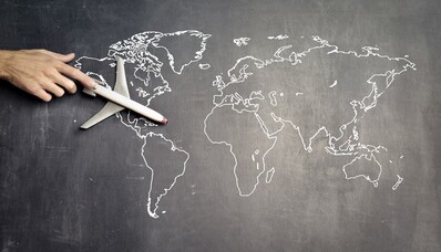 Uma agência de viagens pode alugar um jato particular?