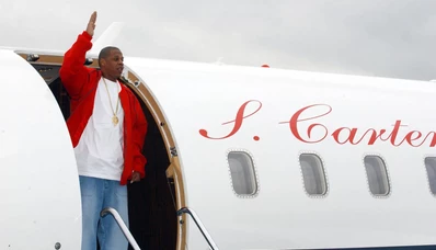 O jato particular de Jay-Z