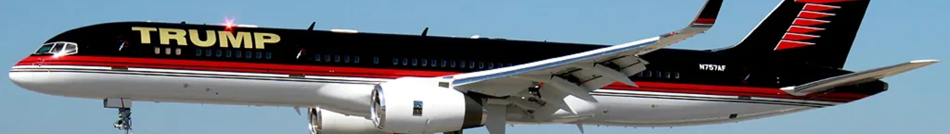 O jato particular de Donald Trump: um símbolo de luxo e poder