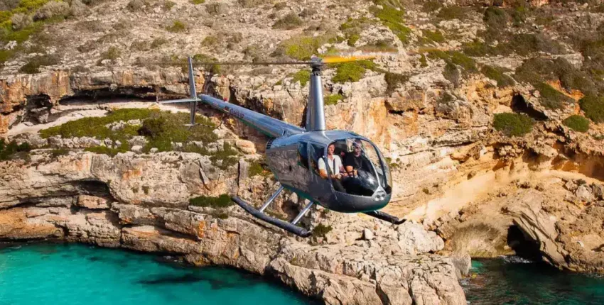helicopter ibiza rental