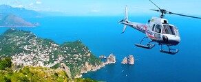 Milão - Courchevel: traslado de helicóptero