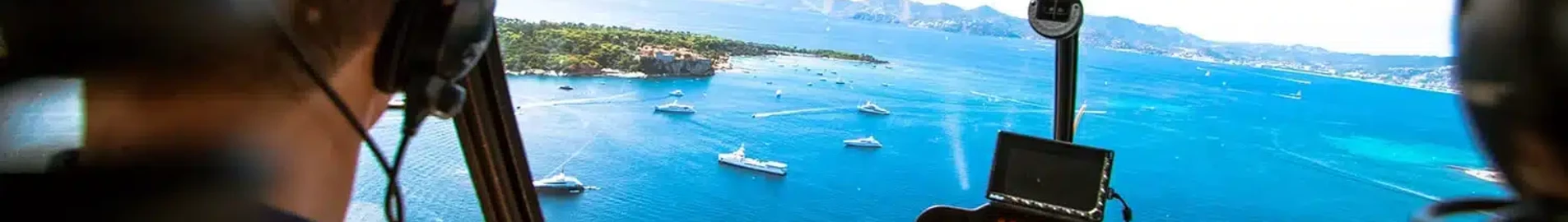 Saint-Tropez - Cannes: Traslado de helicóptero