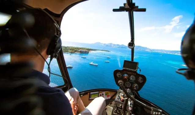 helicoptere cote azur