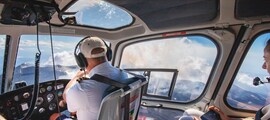 Sicília: traslado de helicóptero