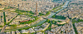 Paris de helicóptero: uma experiência panorâmica partindo do heliporto de Paris