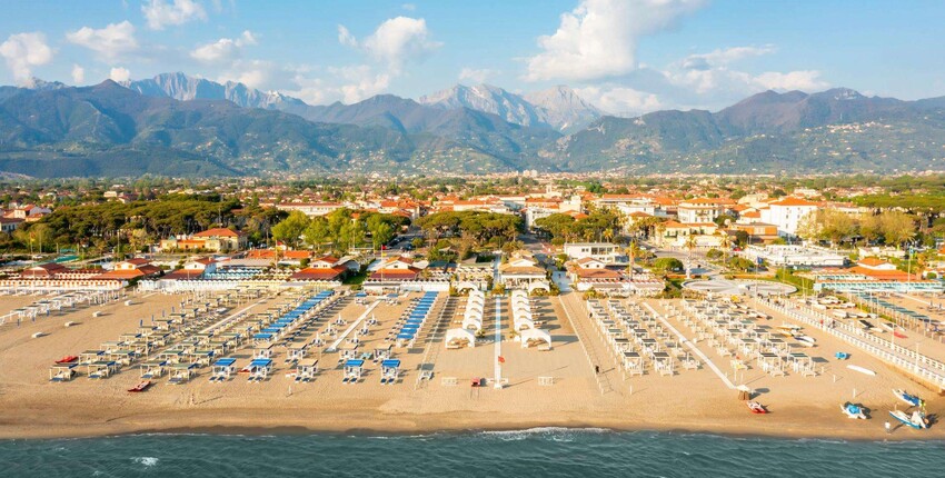 Forte dei Marmi: Traslado de helicóptero