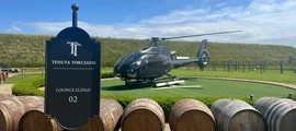 Château de Ferrières: experiência de helicóptero