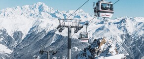 Milão - Courchevel: traslado de helicóptero