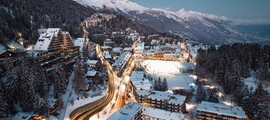 Milão - Cervinia: traslado de helicóptero