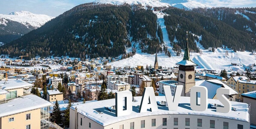 Genebra - Davos: traslado de helicóptero