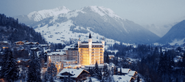 Zurique - St. Moritz: traslado de helicóptero