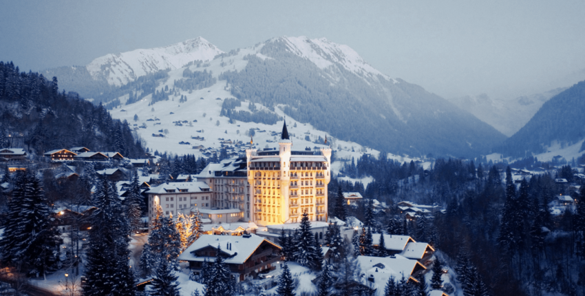 Genebra - Gstaad: traslado de helicóptero