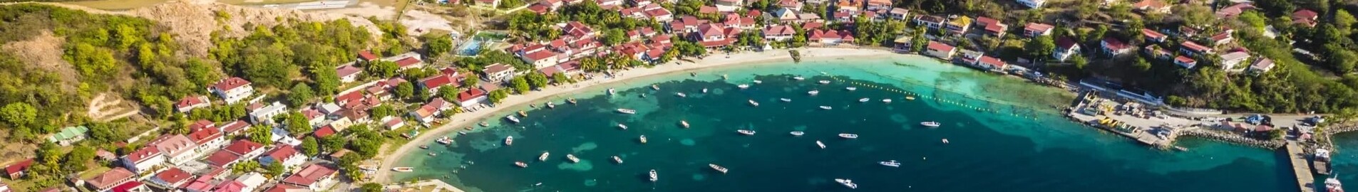 Fort-de-France - Les Saintes: traslado de helicóptero