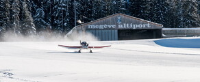 Genebra - Megève: traslado de helicóptero