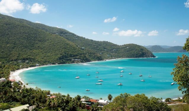 Saint-Thomas - Tortola: traslado de helicóptero
