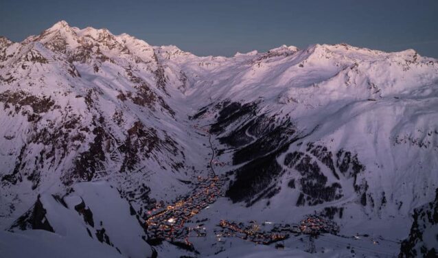 Genebra - Val d'Isère: traslado de helicóptero