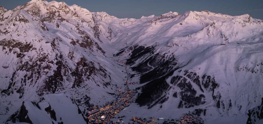 Genebra - Val d'Isère: traslado de helicóptero