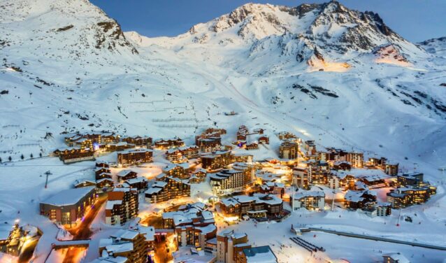 Genebra - Val Thorens: traslado de helicóptero