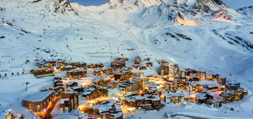 Genebra - Val Thorens: traslado de helicóptero