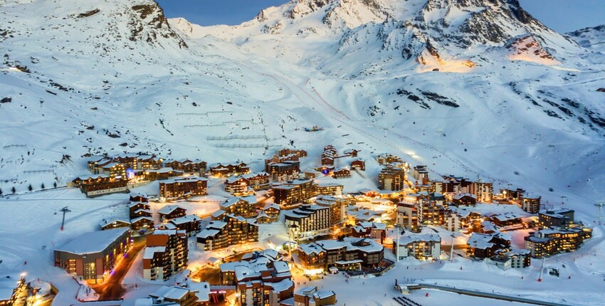 Genebra - Val Thorens: traslado de helicóptero