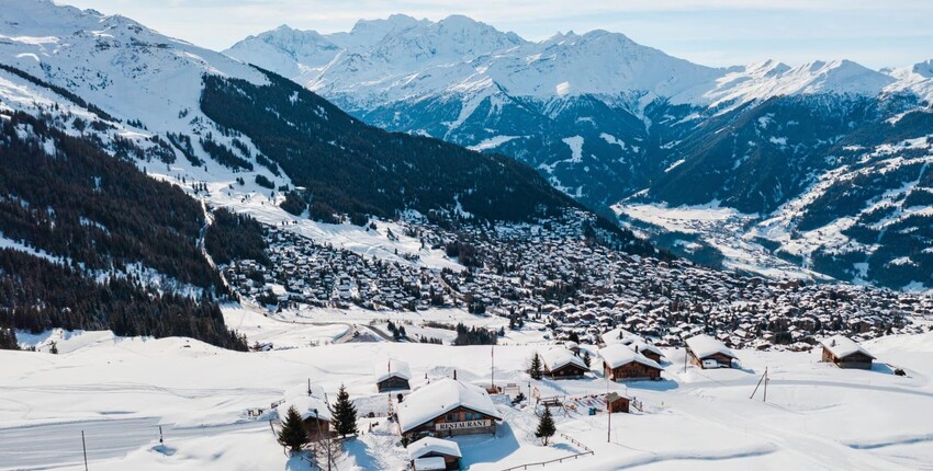 Genebra - Verbier: traslado de helicóptero