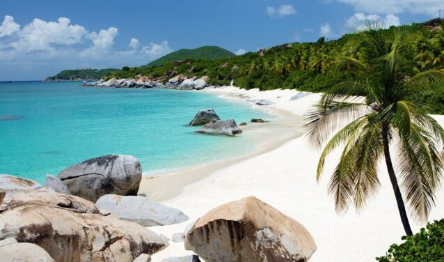 Saint-Thomas - Virgin Gorda: traslado de helicóptero